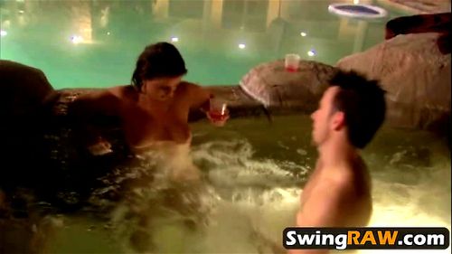 pool, orgy, babe, swinging