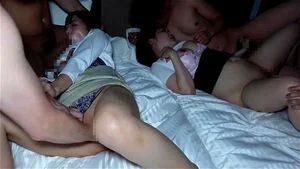 Japanese Group sex Girls thumbnail