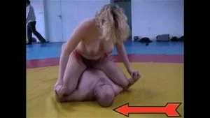 Women wrestle men (or sometimes women)  thumbnail