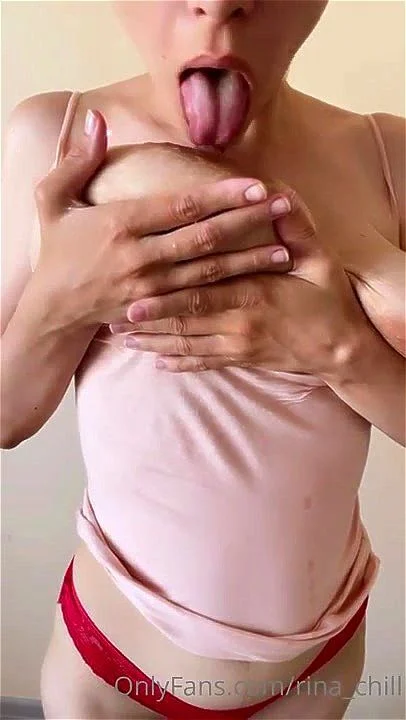 Perfect Huge Tits and Dark Nipples thumbnail