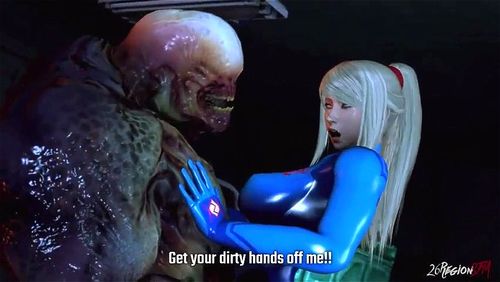Aran Xxxx Vdeo Hd - Watch Samus Aran Gets Fucked By A Monster - Samus, Space, 3D Porn Porn -  SpankBang
