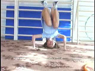 Watch Kristina fey at the gym - Skirt, Skinny, Voyeur Porn