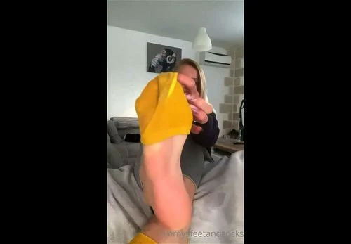 Sweaty Yellow Socks