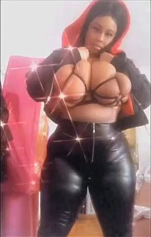 Big tits in tight lace