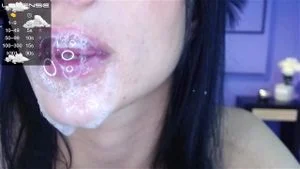 Covered in cum thumbnail