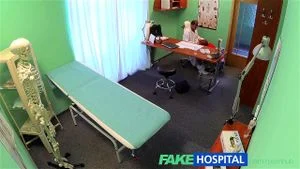 FakeHospital Sexy redhead will do anything for a sick note to get off work