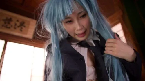 Japanese Idol Cosplay Porn - Watch Jujutsu - Blue Hair, Japanese Cosplay, Fetish Porn - SpankBang