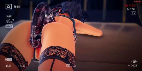 MMDSunrise Luo Tianyi fucked by monster