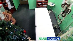 FakeHospital Doctor Santa cums twice this year