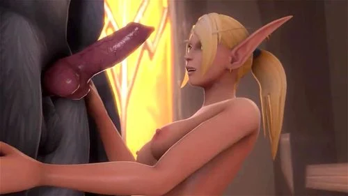 Порно World of Warcraft! Горячий секс орков и эльфов