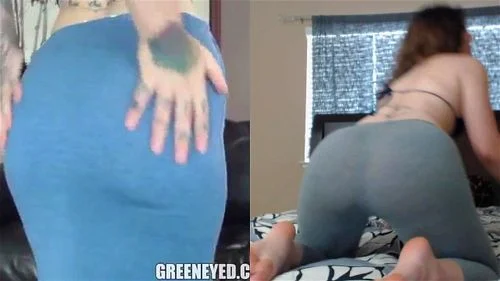 Goddess Green Eyed Cum Challenge