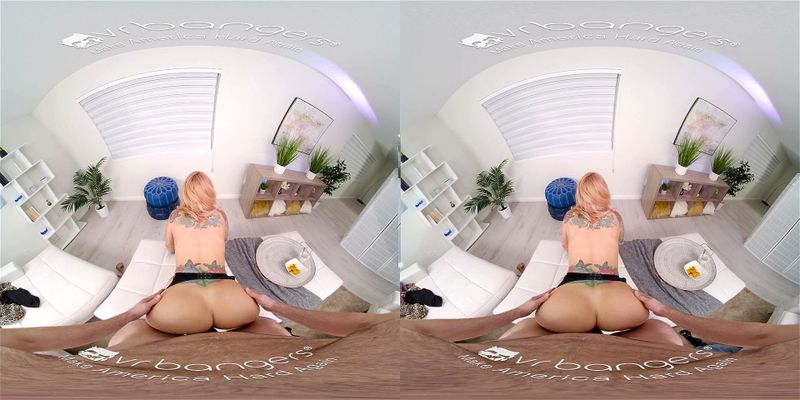 VR BANGERS Avoid The Troubles By Fucking Hottest Blonde MILF VR Porn