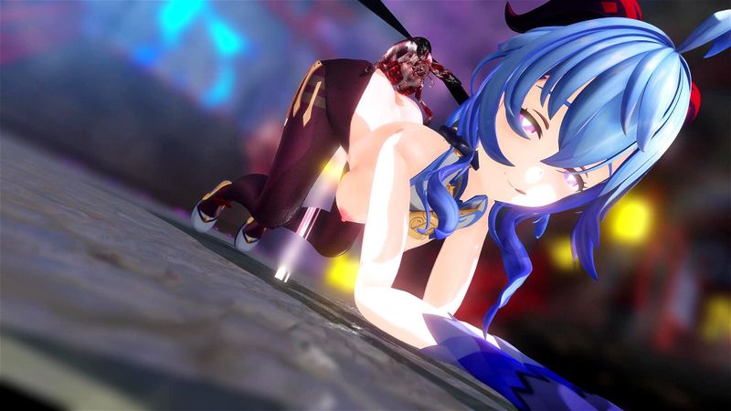 MMD Ganyu monster Goutouren MMD Ganyu monster Goutouren