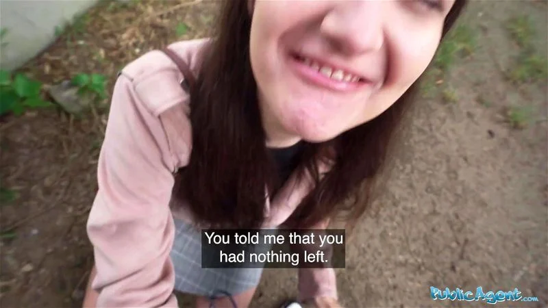 Public Agent - very cute college Teen art student with natural tits studies a big dick outdoors Public Agent - very cute college Teen art student with natural tits studies a big dick outdoors