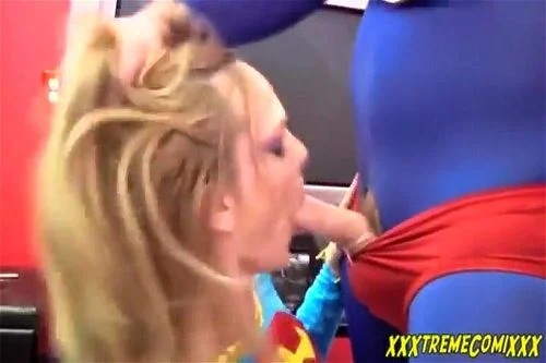 superheroine defeated, supergirl, big dick