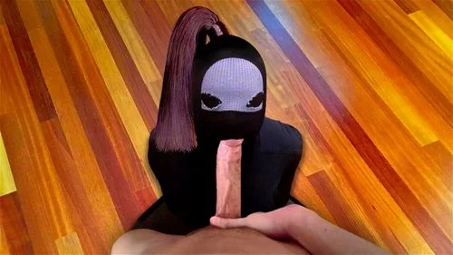 [BINAURAL BEATS/ASMR] Sissy Zentai Slut gets on knees and sucks your cock to completion