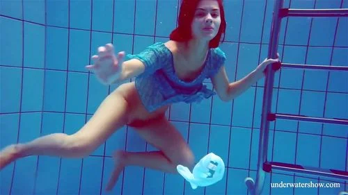big tits, Underwater Show, petite ass, poolside