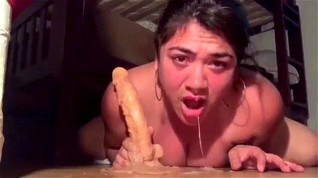 Crystal | Messy Dildo Deepthroat - 6 Crystal | Messy Dildo Deepthroat - 6