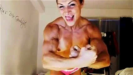 milf, solo, babe, muscle