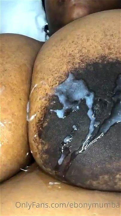 Spunk Cover Huge Tits