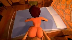 The Incredibles Porn With E - Watch The Incredibles porn parody win a date with Elastigirl - Pixar,  Disney, Parody Porn - SpankBang