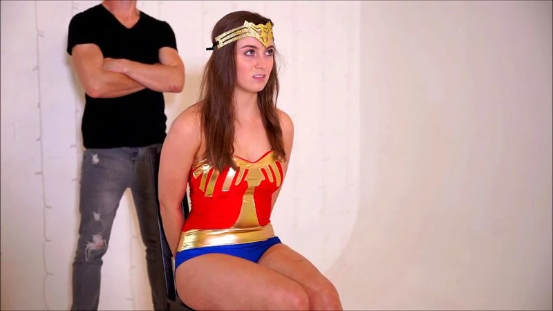 Wonderwoman handcuffed