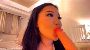 Asian cuttee blowjob again