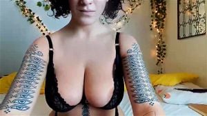 Pussy frontal busty camgirl thumbnail