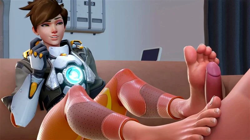 Tracer footjob