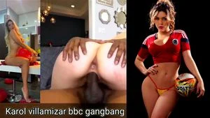 Karol villamizar bbc gangbang