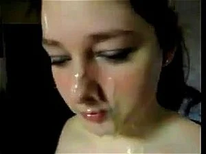 Chubby Chicks Facials - Watch fat girl takes a facial - Facial, Bbw, Public Porn - SpankBang