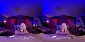 VR BANGERS Tattooed Blonde Dominating Your Dick VR Porn