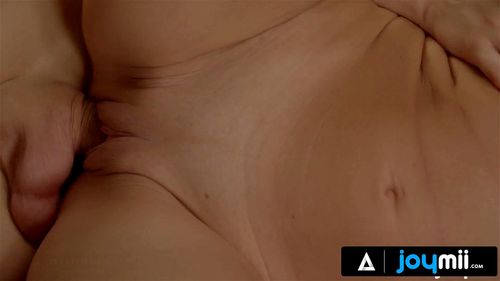 JOYMII - Horny 18yo Guy Makes His Busty Stepmom Scream After Catching Her Doing Naked Yoga: Porn