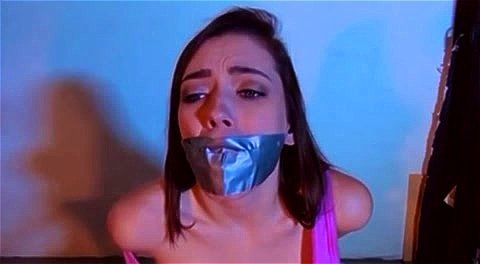 Ashley Anderson gagged