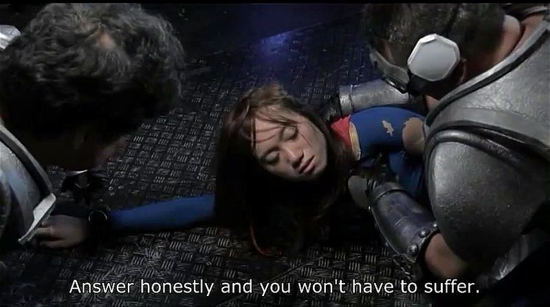 Superheroine defeated 4 Superheroine defeated 4