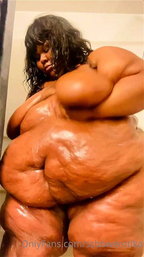 Ultra Ebony SSBBW: Milf, Shower & Ssbbw Ass Porn
