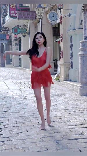 Asian girl dance