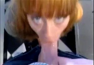 amazing redhead blowjob