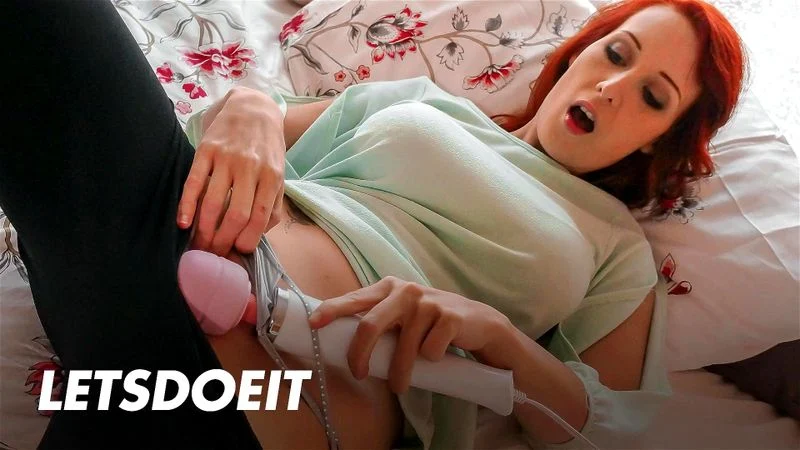 Big Tits Redhead Isabella Lui Experiences Ultimate Orgasm Just By Using Her Vibrator - LETSDOEIT