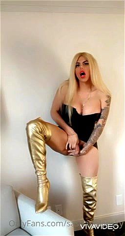 Blonde Shemale Latex - Watch Beautiful blonde shemale - Tranny, Shemale, Transexual Porn -  SpankBang