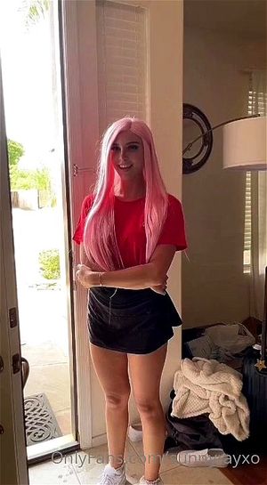 Watch big booty pink hair teen sucking big cock I found her at meetxx.com -  Teen, Facial, Amateur Porn - SpankBang