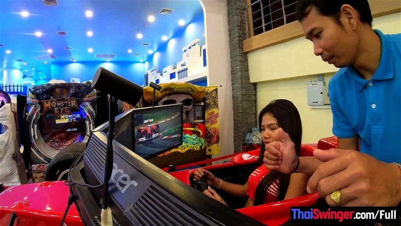Amateur Thai teen with her 2 week boyfriend out and about before the sex Amateur Thai teen with her 2 week boyfriend out and about before the sex