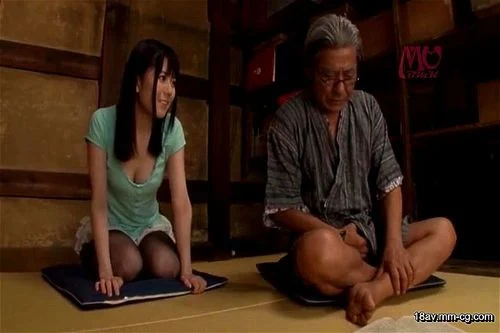 daughter, japanese, grandpa, cumshot