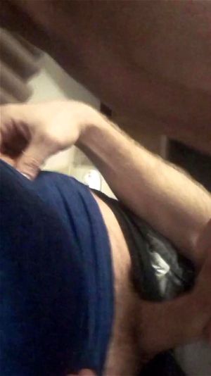 Gay man sucking cock.