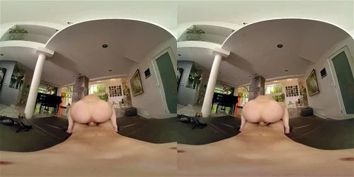 blonde, vr, big tits, virtual reality