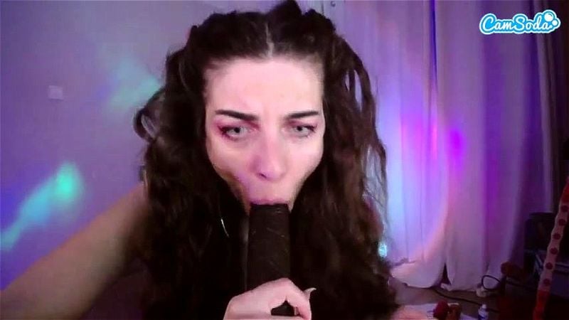 Izzyjanexo sucking bbc dildo Izzyjanexo sucking bbc dildo