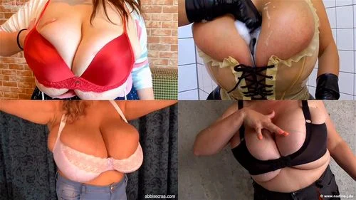 big tits, brunette, huge boobs, compilation