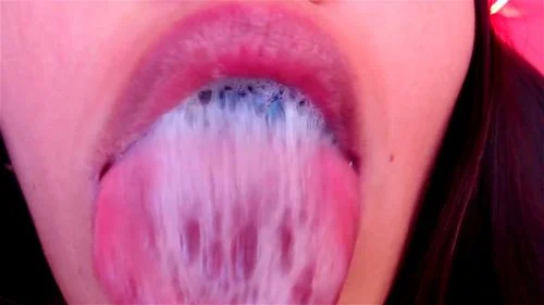 Slutty Mouth Braces Spit Tongue Huge Tits