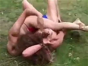 Hairpull catfight thumbnail