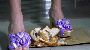 Bread crush in high heels
